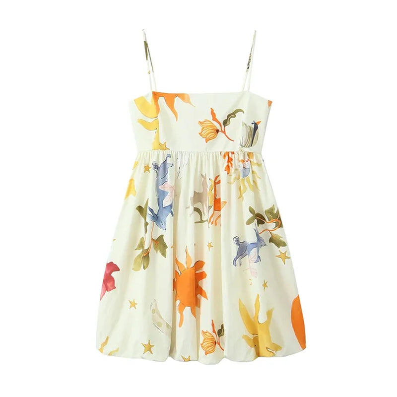 Chic French Summer Mini Dress
