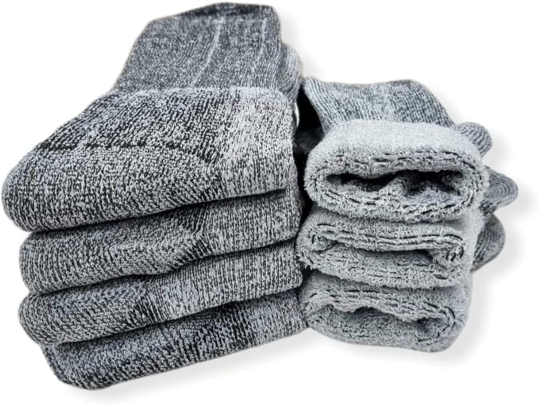 Merino Wool Socks for Men, Premium Quality, Breathable, Merino Blend, Thermal, Warm, Hiking Work and Ideal for Autumn and Winter-Gennys fashion