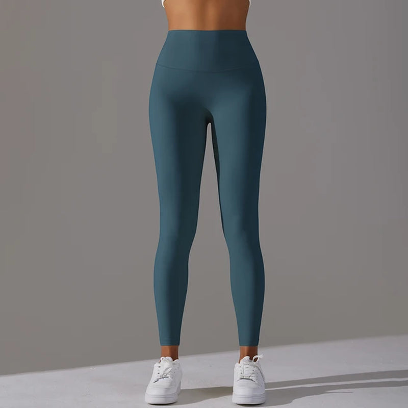 Yoga Leggings Women Fitness Leggings Running Cycling Pants Breathable Sports Leggings High Waist Summer Workout Gym Clothing-Gennys fashion