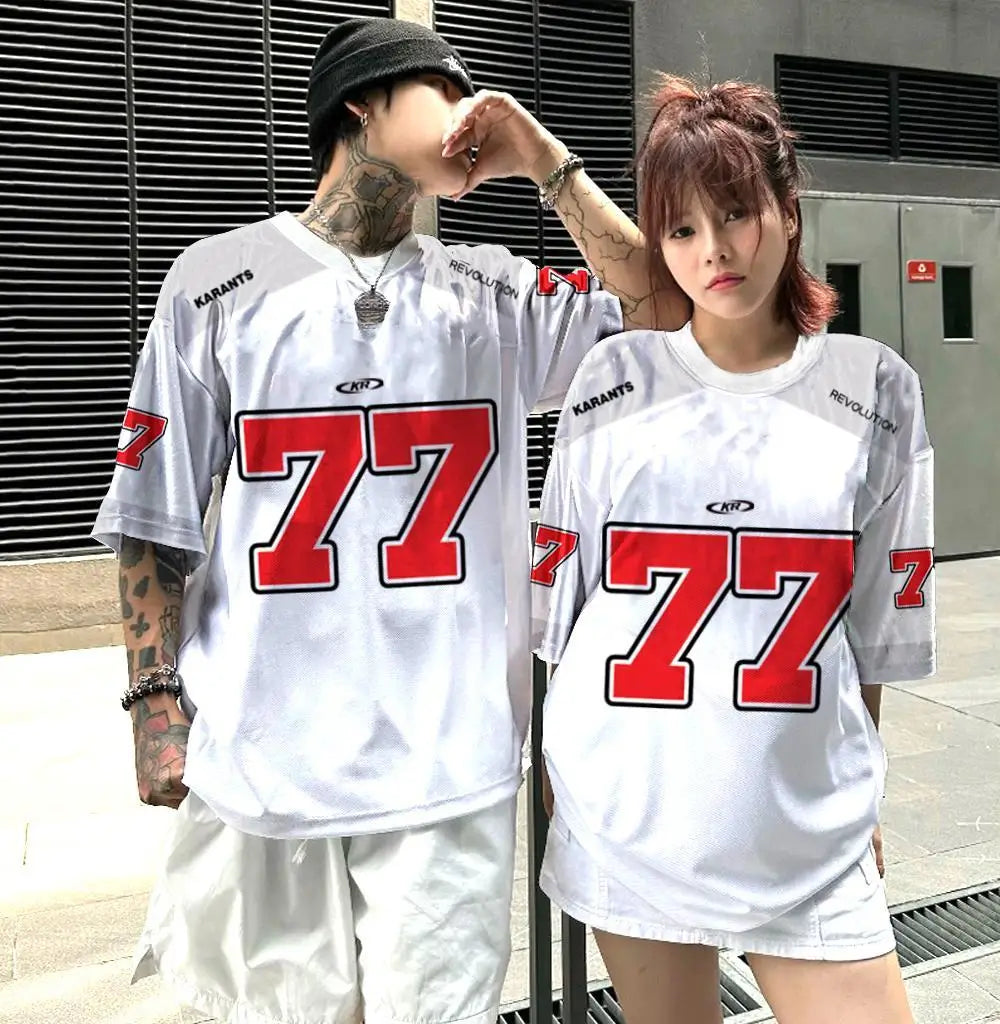 Fashion Men'S T-Shirt 3D Patchwork Color Digital Printed Men'S Jersey Couple Style Neutral Short Sleeved Loose Oversized T-Shirt-Gennys fashion
