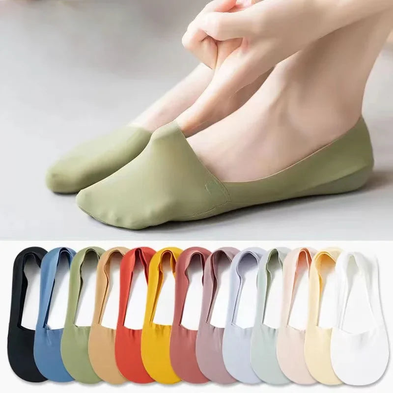 Women’s Thin Cotton No-Show Socks