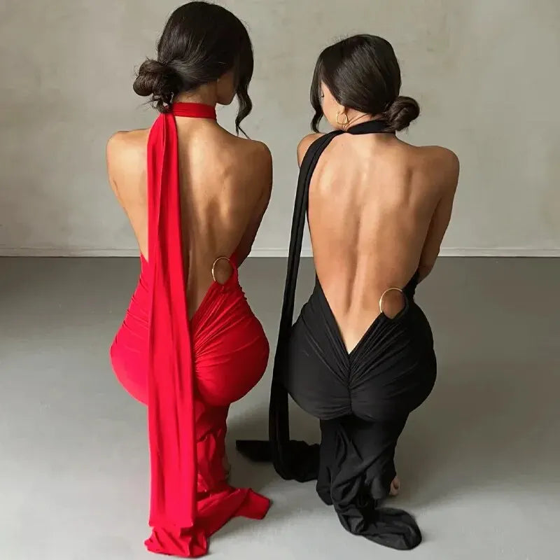 Women Party Club Evening Streetwear Bodycon Bodycon White Long Dress 2024 Summer Clothes Wholesale Items for Business-Gennys fashion