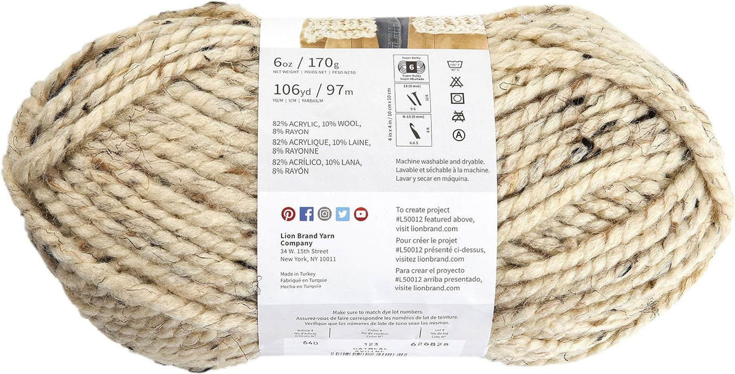 Company 1-Piece Wool-Ease Thick and Quick, Oatmeal-Gennys fashion