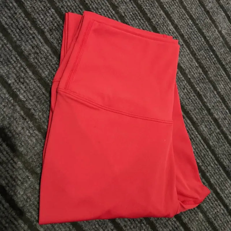 Solid Color 3.0Comprehensive Training Jog25"Soft High Waist Gym Yoga Legging plus Size Women Sport Pant Athletic Internal Pocket-Gennys fashion