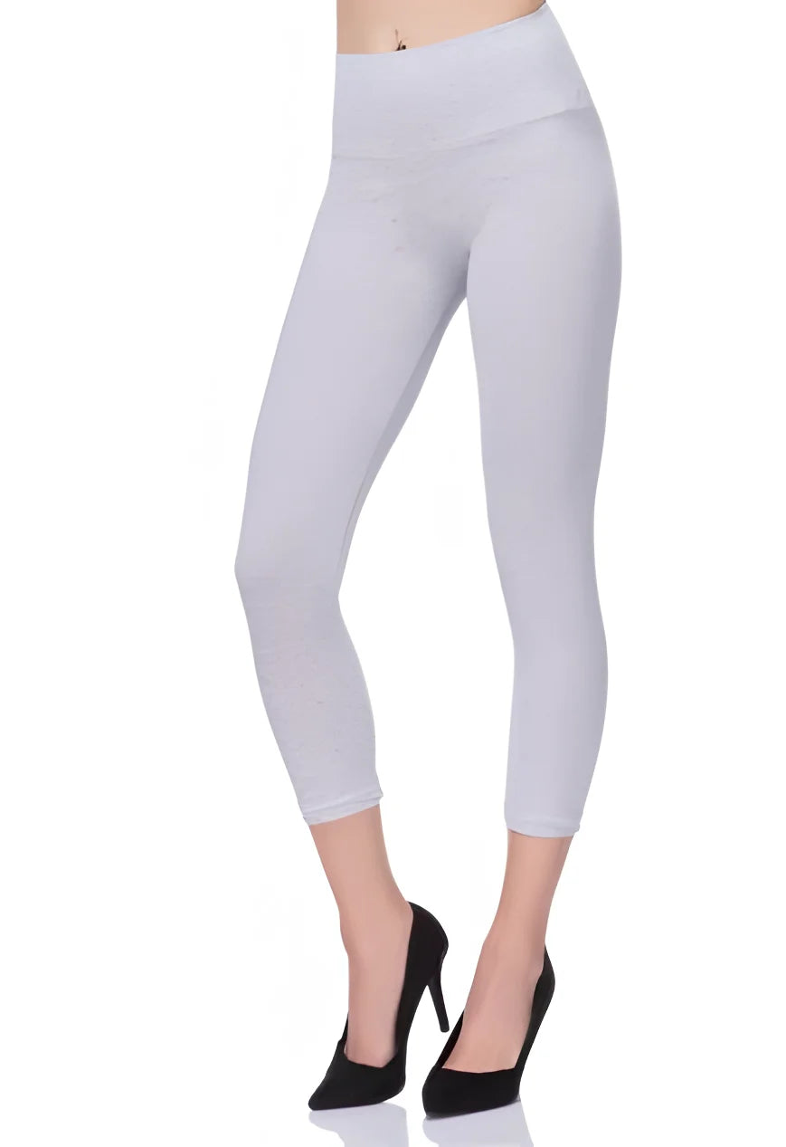 2024 European and American Yoga Pants European and American Leggings Home Wear Leggings Nine Points Multi-Color Leggings-Gennys fashion