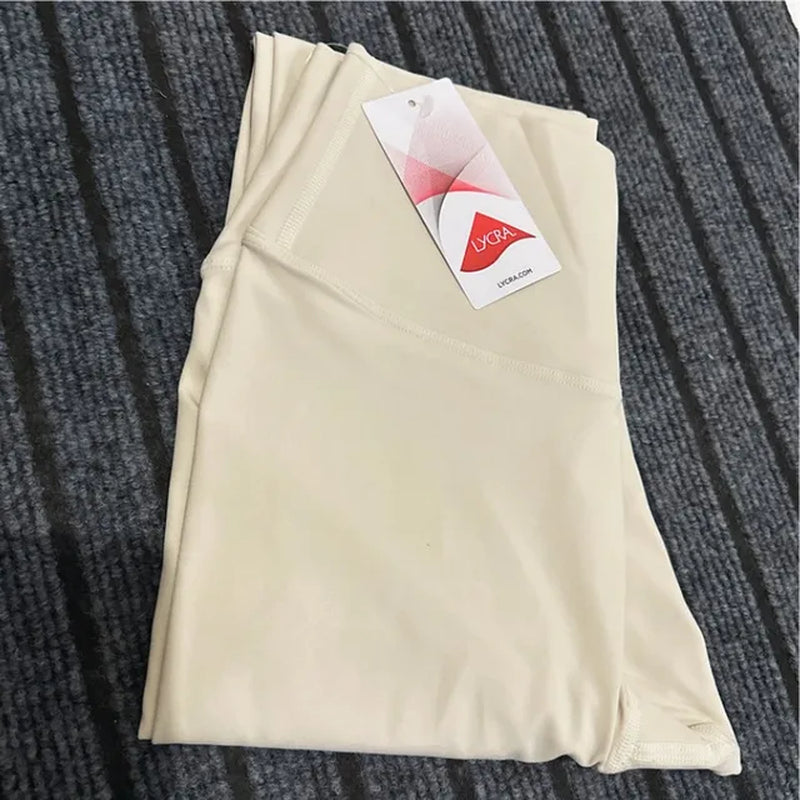 Solid Color 3.0Comprehensive Training Jog25"Soft High Waist Gym Yoga Legging plus Size Women Sport Pant Athletic Internal Pocket-Gennys fashion