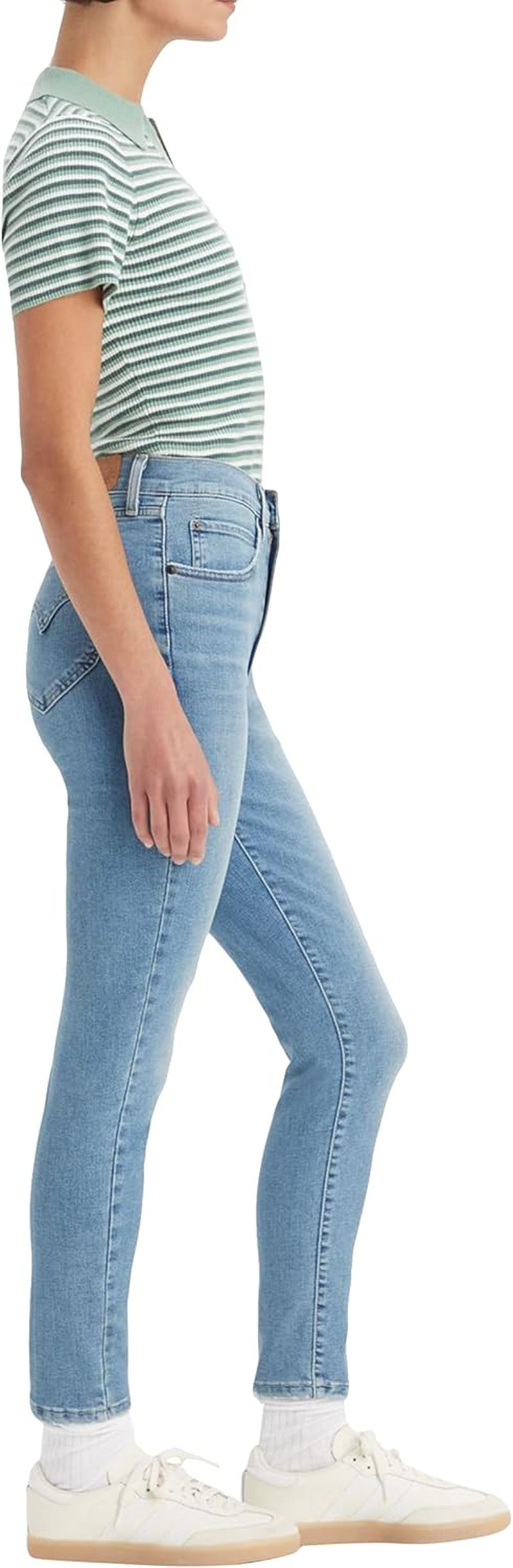 Women'S Retro High Skinny Jeans-Gennys fashion