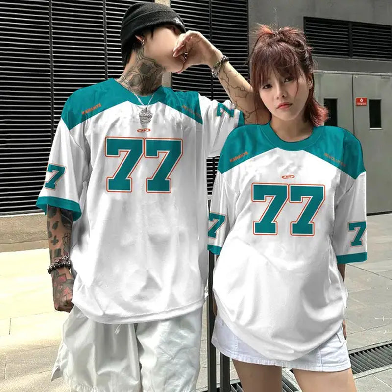 Fashion Men'S T-Shirt 3D Patchwork Color Digital Printed Men'S Jersey Couple Style Neutral Short Sleeved Loose Oversized T-Shirt-Gennys fashion