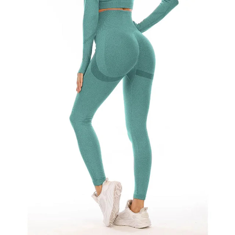 Butt Lifting Sports Leggings for Women Tights Sexy Seamless Scrunch Fitness Leggins Woman High Waist Gym Workout Legins Female-Gennys fashion