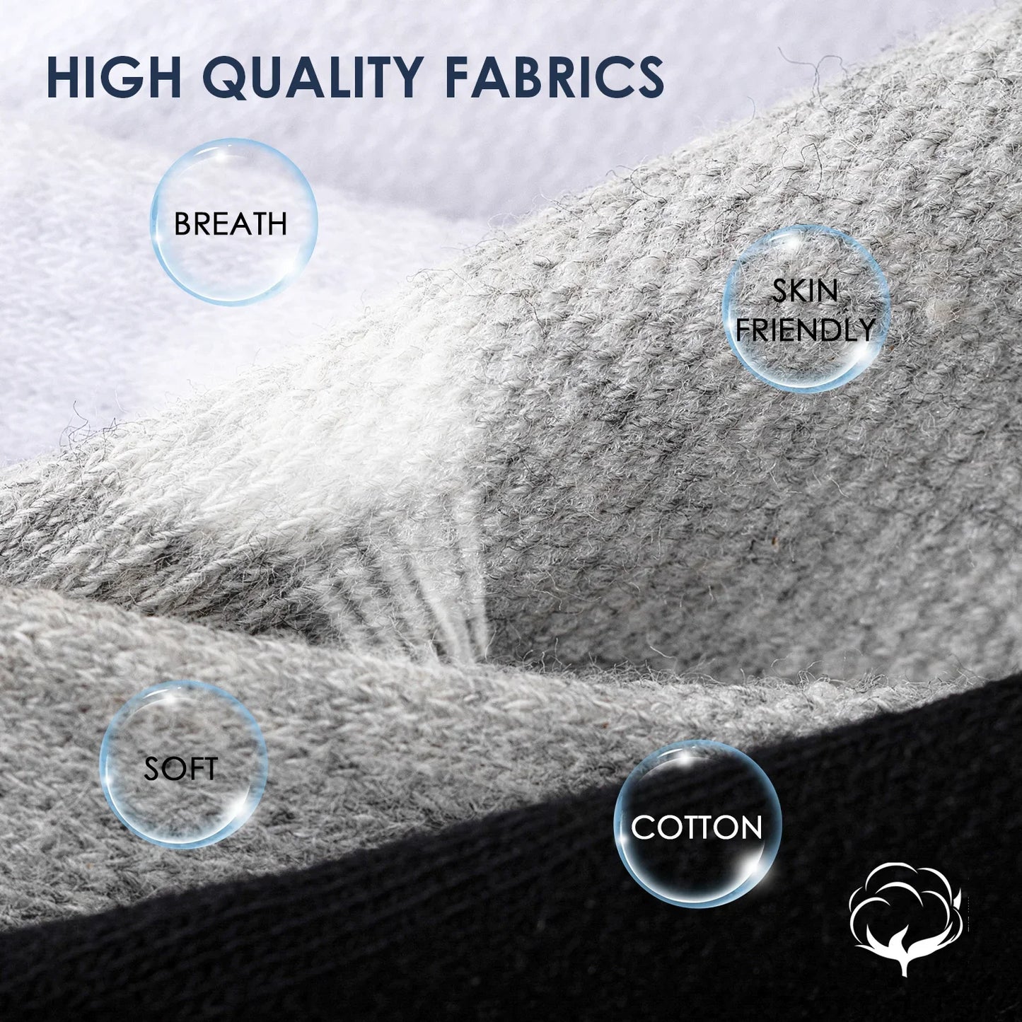 6Pairs Women Men Socks Couple Student Cotton New plus Size Sports Ear Mesh Spot Running Solid Color Boat Ankle Socks-Gennys fashion