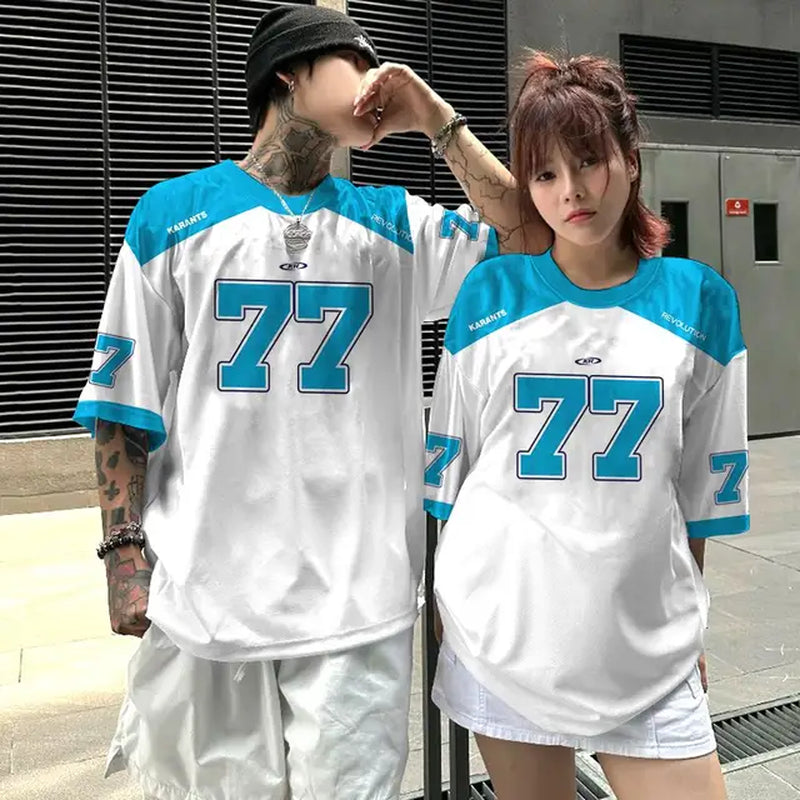 Fashion Men'S T-Shirt 3D Patchwork Color Digital Printed Men'S Jersey Couple Style Neutral Short Sleeved Loose Oversized T-Shirt-Gennys fashion