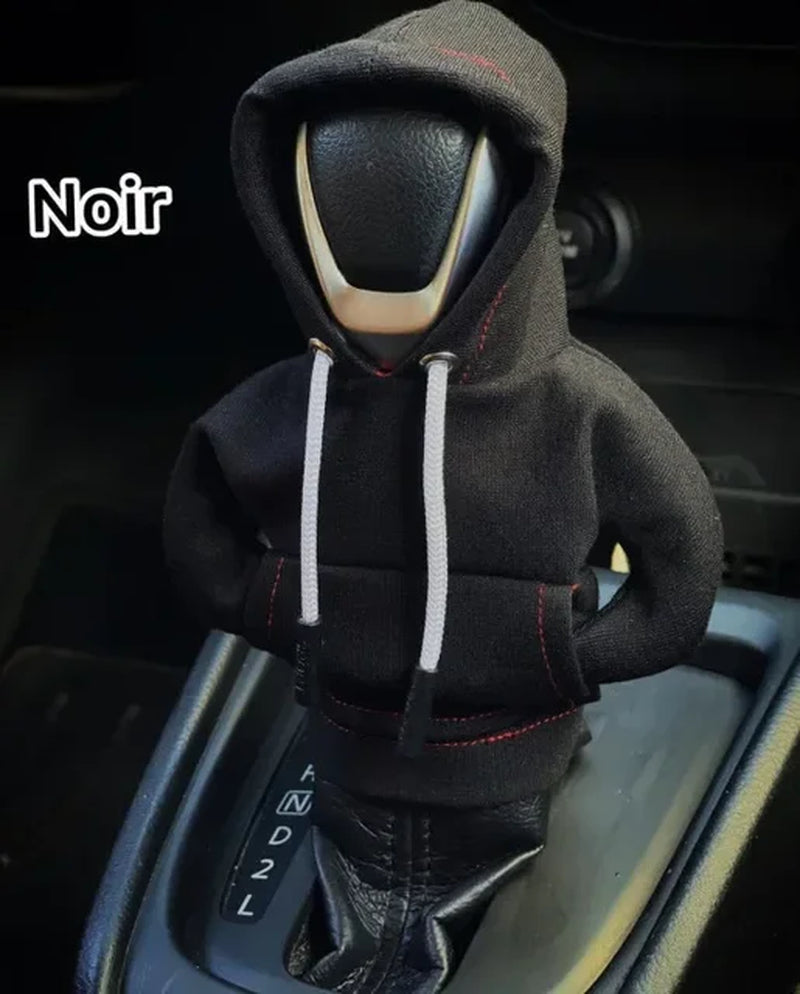 Hoodie Car Gear Shift Cover Fashion Gearshift Hoodie Car Gear Shift Knob Cover Manual Handle Gear Sweatshirt Change Lever Cover-Gennys fashion