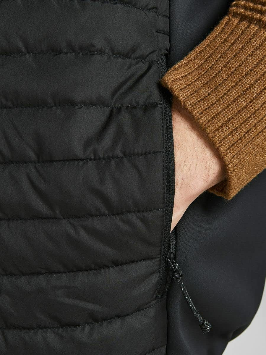 Men'S Jjemulti Bodywarmer Collar Ps Steppweste-Gennys fashion