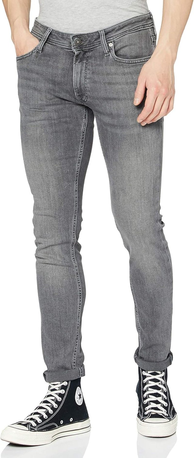 Men's Black Skinny Stretch Jeans