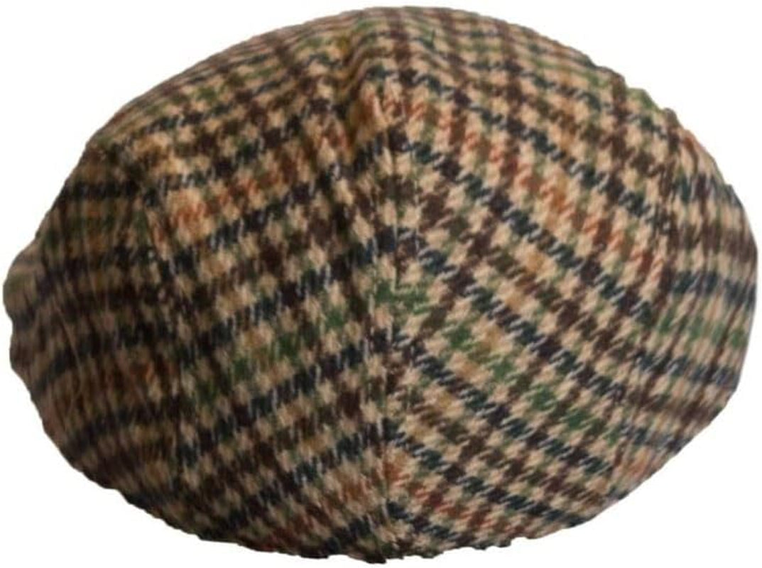 - Wool Blend Braxton Flat Cap-Gennys fashion