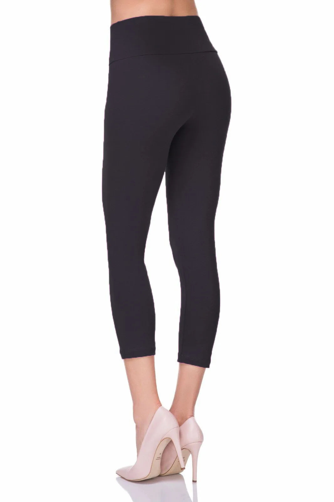 2024 European and American Yoga Pants European and American Leggings Home Wear Leggings Nine Points Multi-Color Leggings-Gennys fashion