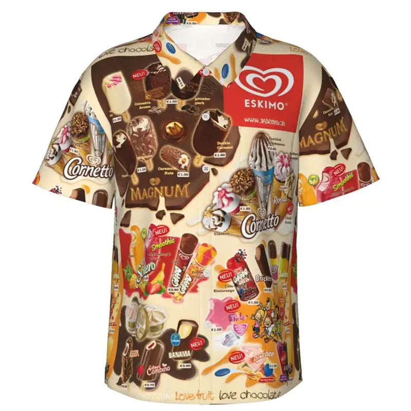 Men's Casual Hawaiian Shirt