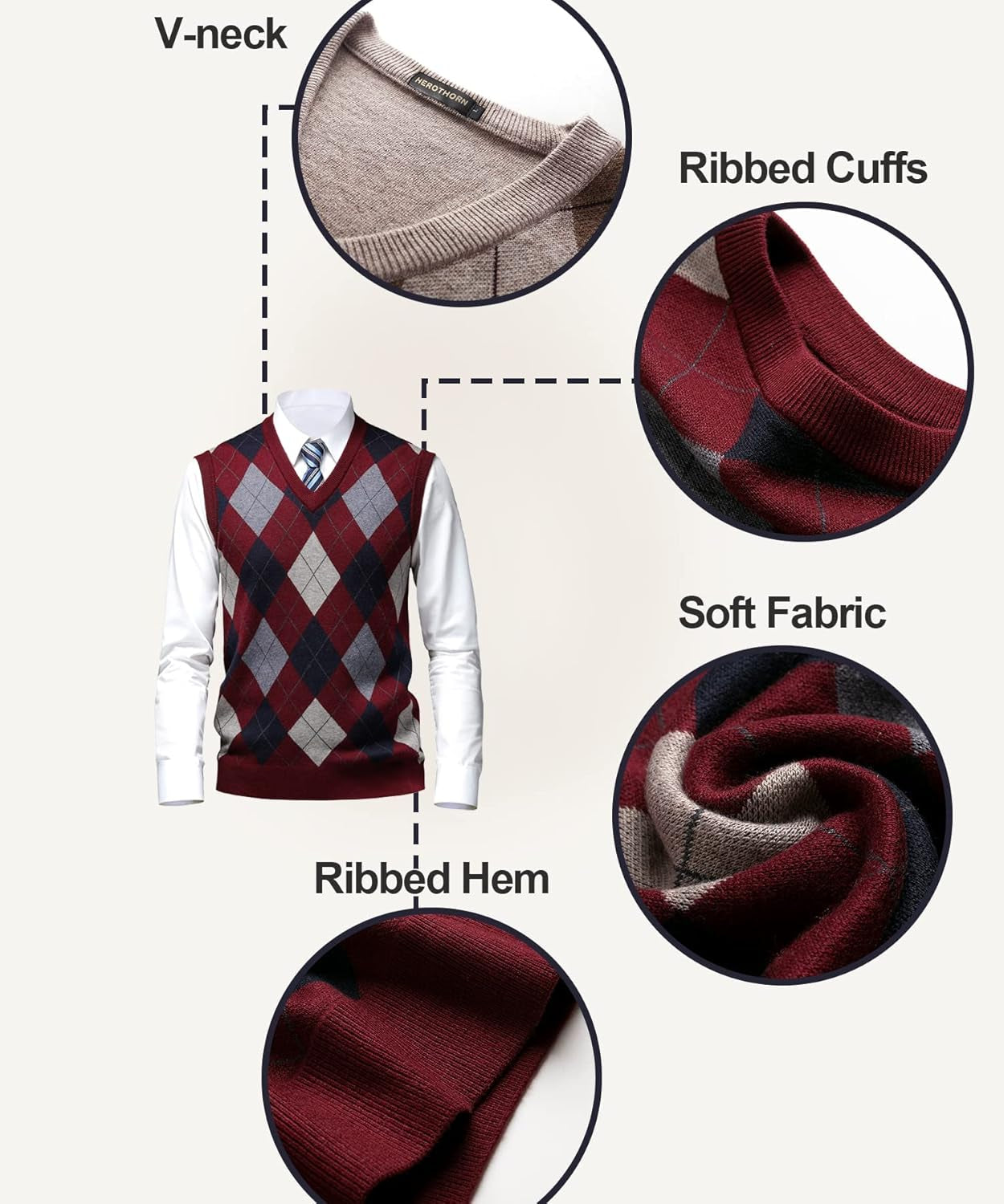 men's autum and winter sweater-Gennys fashion