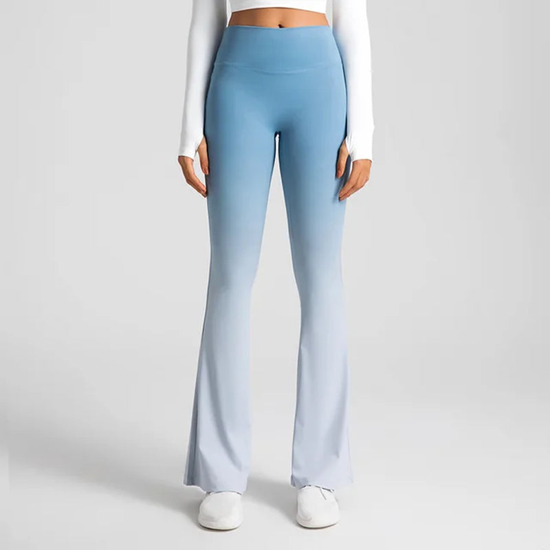 Yoga Pants Women High Waist Sports Slimming Leggings Fitness Pilates Wide Leg Workout Tights-Gennys fashion