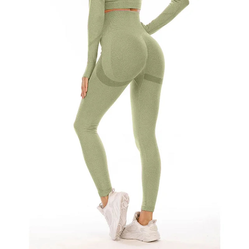 Butt Lifting Sports Leggings for Women Tights Sexy Seamless Scrunch Fitness Leggins Woman High Waist Gym Workout Legins Female-Gennys fashion