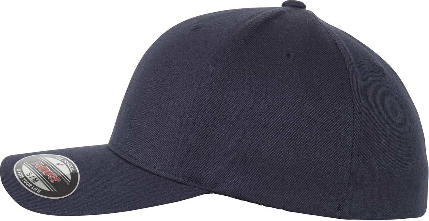 Unisex Wool Blend Dark Navy L/Xl Yupoong Headwear, Dark Navy, L-XL UK-Gennys fashion
