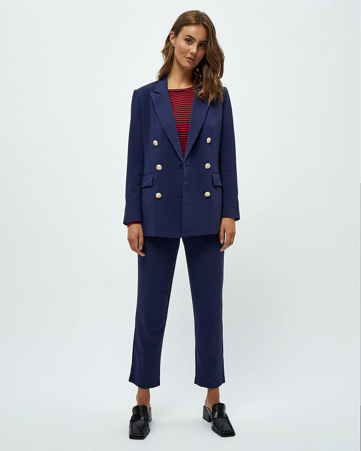 Women'S Nora Angelia Double Breasted Blazer-Gennys fashion
