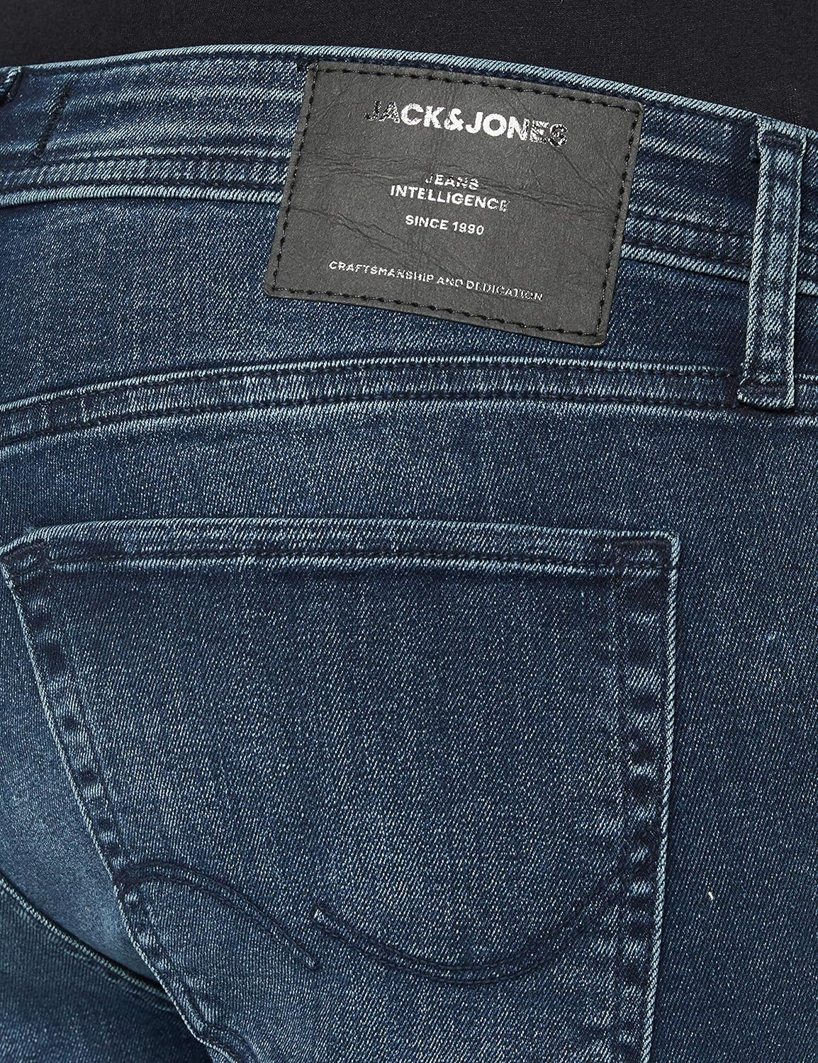 Mens Blue Skinny Fit Glenn Jeans-Gennys fashion