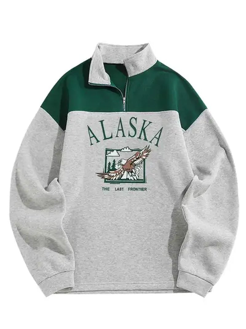 Eagle Graphic Fleece Hoodie