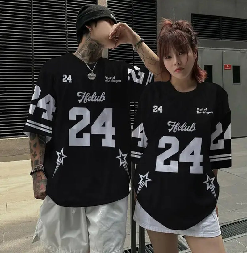 Fashion Men'S T-Shirt 3D Patchwork Color Digital Printed Men'S Jersey Couple Style Neutral Short Sleeved Loose Oversized T-Shirt-Gennys fashion