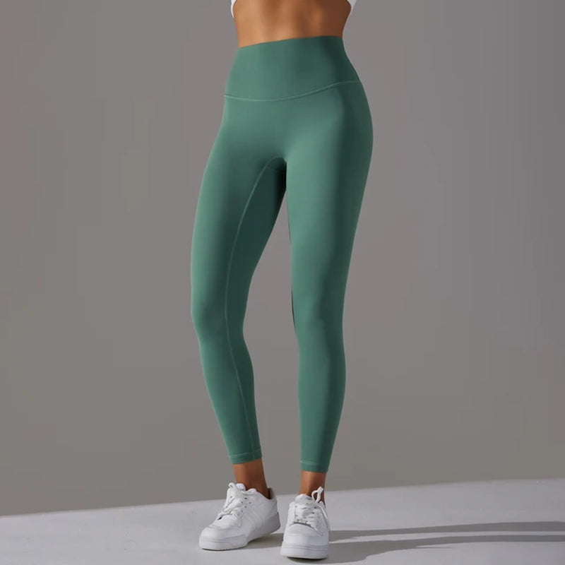 Yoga Leggings Women Fitness Leggings Running Cycling Pants Breathable Sports Leggings High Waist Summer Workout Gym Clothing-Gennys fashion