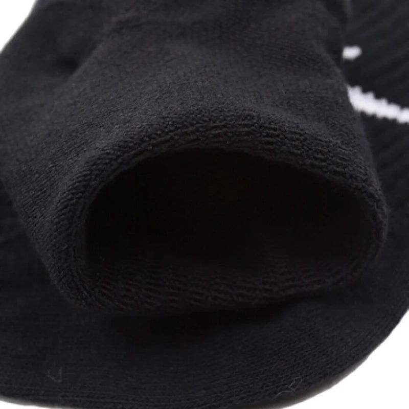 Original Lightweight Unisex Sports Socks Men'S and Women'S 3 Pairs Casual Breathable Short Tube Black Socks S M L XL SX7677-Gennys fashion