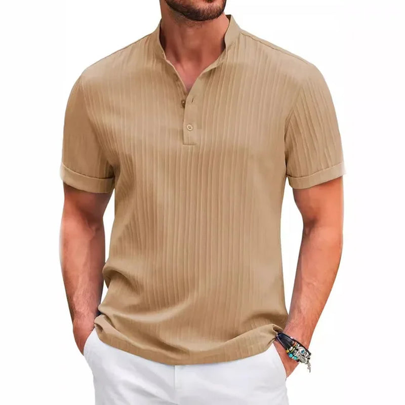 Men's Summer Henry Shirt
