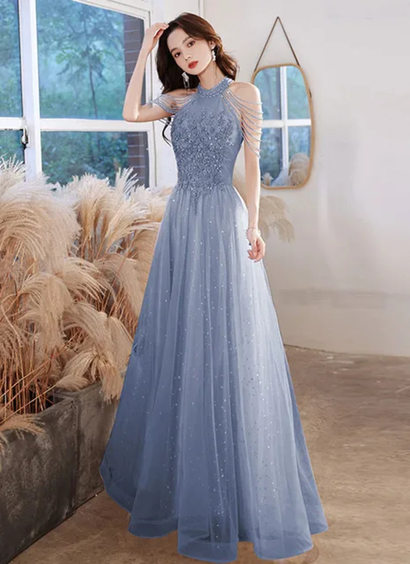 Luxury High Quality Pink Evening Dress 2024 for Prom Summer Autumn Temperament Socialite Senior Party Dress for Women-Gennys fashion