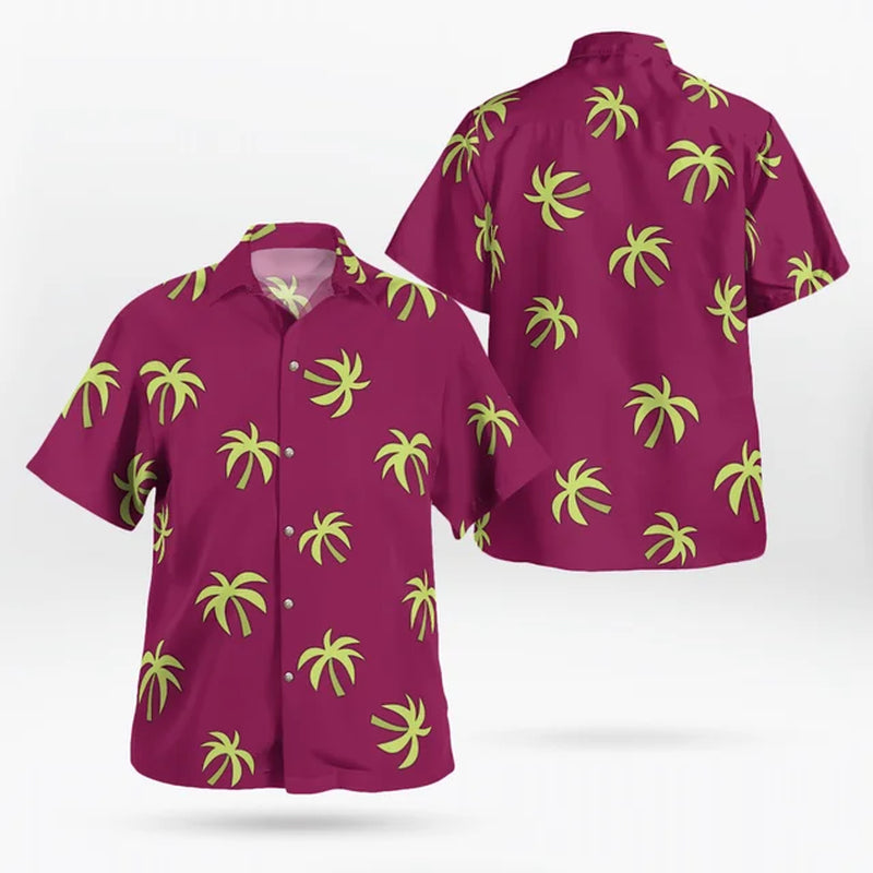 Hawaiian Men'S Shirt Clothing Sunflower 3D Print Cosplay Clothing Summer Anime Short Sleeve Beach Fashion Oversized Lapel Tops-Gennys fashion
