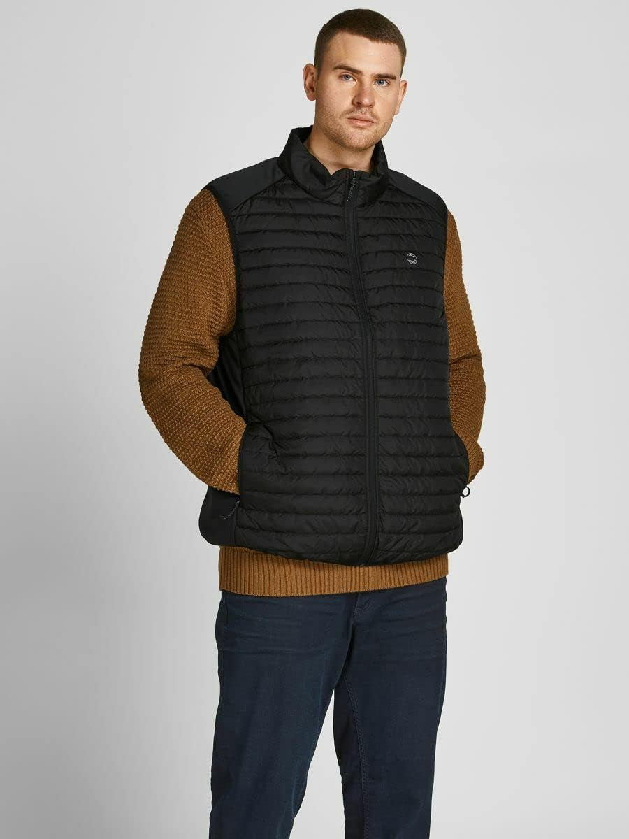 Men'S Jjemulti Bodywarmer Collar Ps Steppweste-Gennys fashion