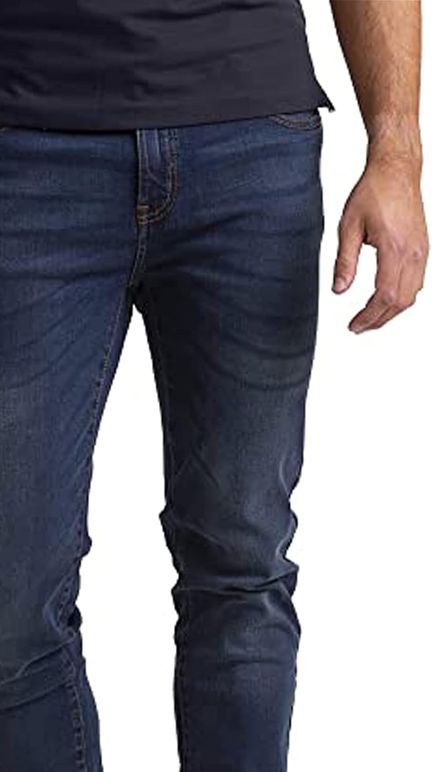 Mens Flex Jeans Stretch Skinny Relaxed Slim Fit Casual All Waists Denim Pant-Gennys fashion