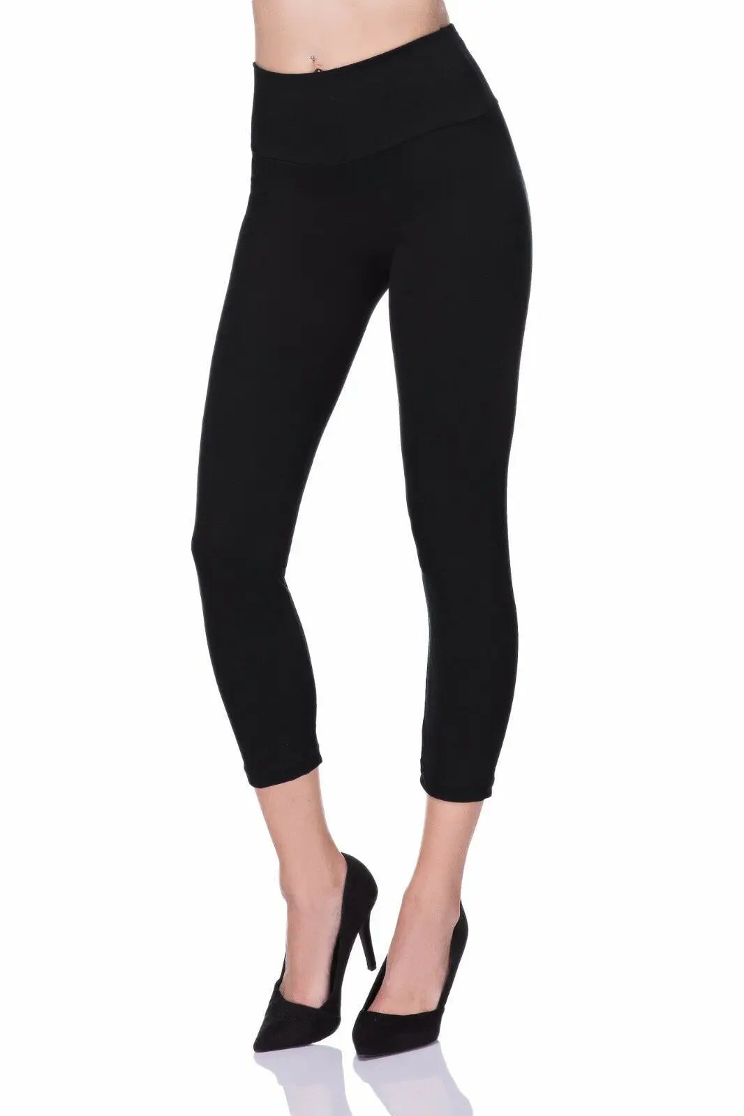 2024 European and American Yoga Pants European and American Leggings Home Wear Leggings Nine Points Multi-Color Leggings-Gennys fashion