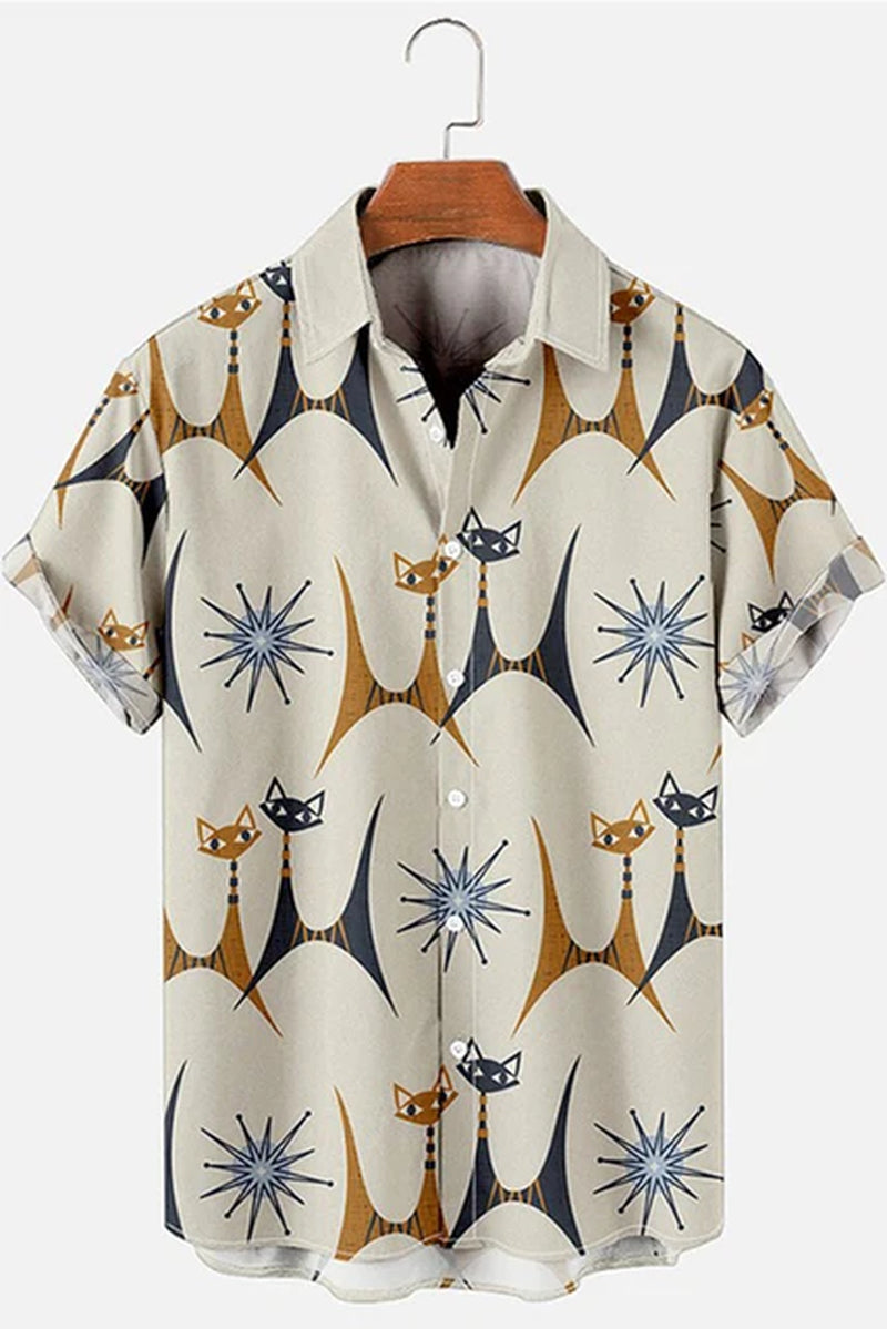 Men's 3D Print Hawaiian Shirt