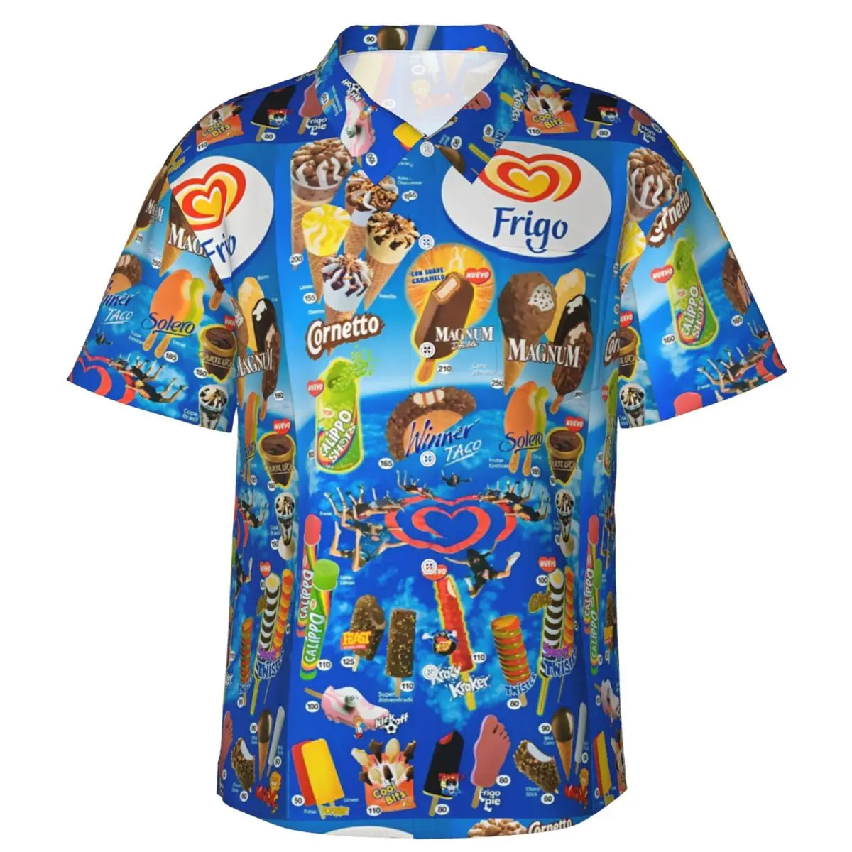 Funny Men Shirt Summer Casual Fashion Short Sleeved Shirt for Men Loose Breathable Hawaiian Shirt Man Casual Men'S Clothing Top-Gennys fashion