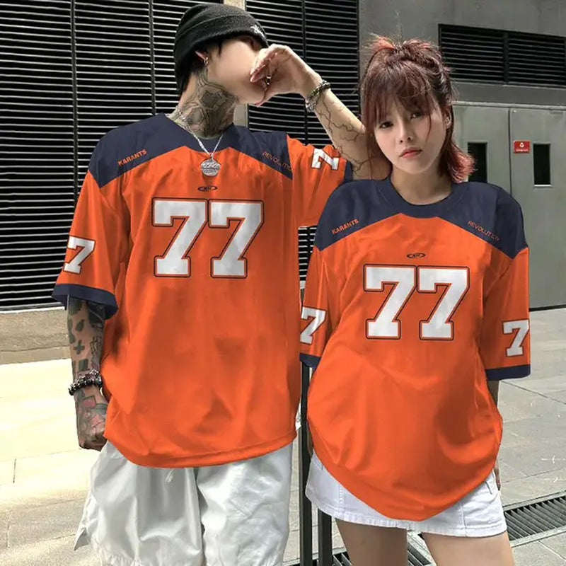 Fashion Men'S T-Shirt 3D Patchwork Color Digital Printed Men'S Jersey Couple Style Neutral Short Sleeved Loose Oversized T-Shirt-Gennys fashion