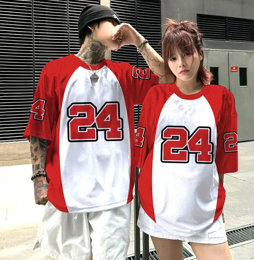 Fashion Men'S T-Shirt 3D Patchwork Color Digital Printed Men'S Jersey Couple Style Neutral Short Sleeved Loose Oversized T-Shirt-Gennys fashion