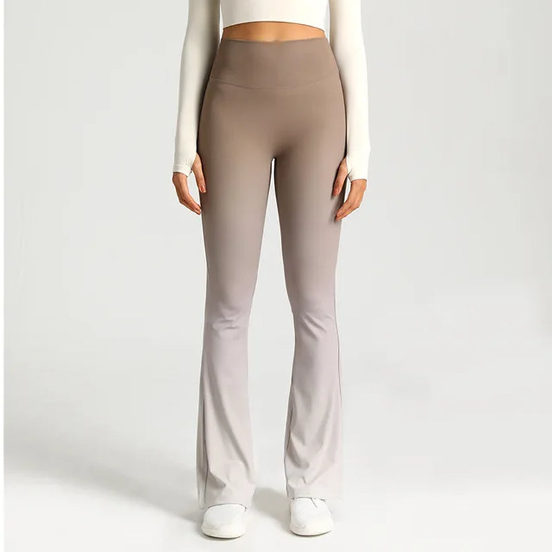 Yoga Pants Women High Waist Sports Slimming Leggings Fitness Pilates Wide Leg Workout Tights-Gennys fashion