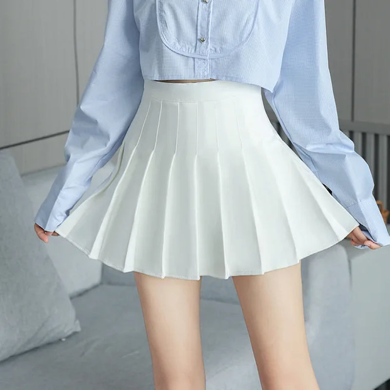 High-Waisted Mini Skirt