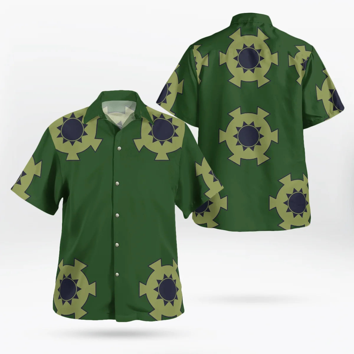 Hawaiian Men'S Shirt Clothing Sunflower 3D Print Cosplay Clothing Summer Anime Short Sleeve Beach Fashion Oversized Lapel Tops-Gennys fashion