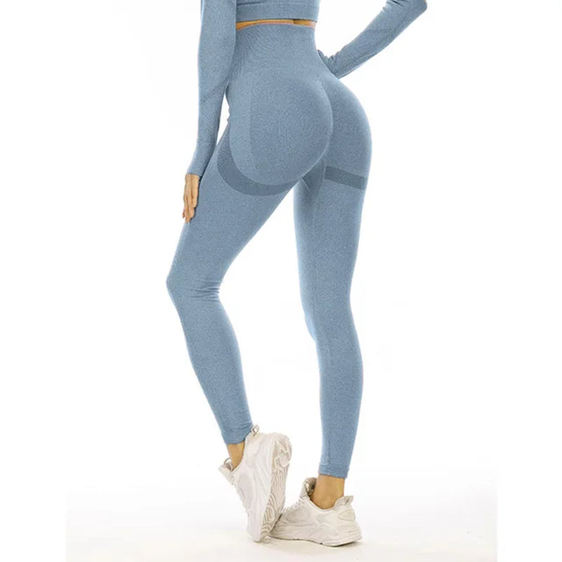 Butt Lifting Sports Leggings for Women Tights Sexy Seamless Scrunch Fitness Leggins Woman High Waist Gym Workout Legins Female-Gennys fashion