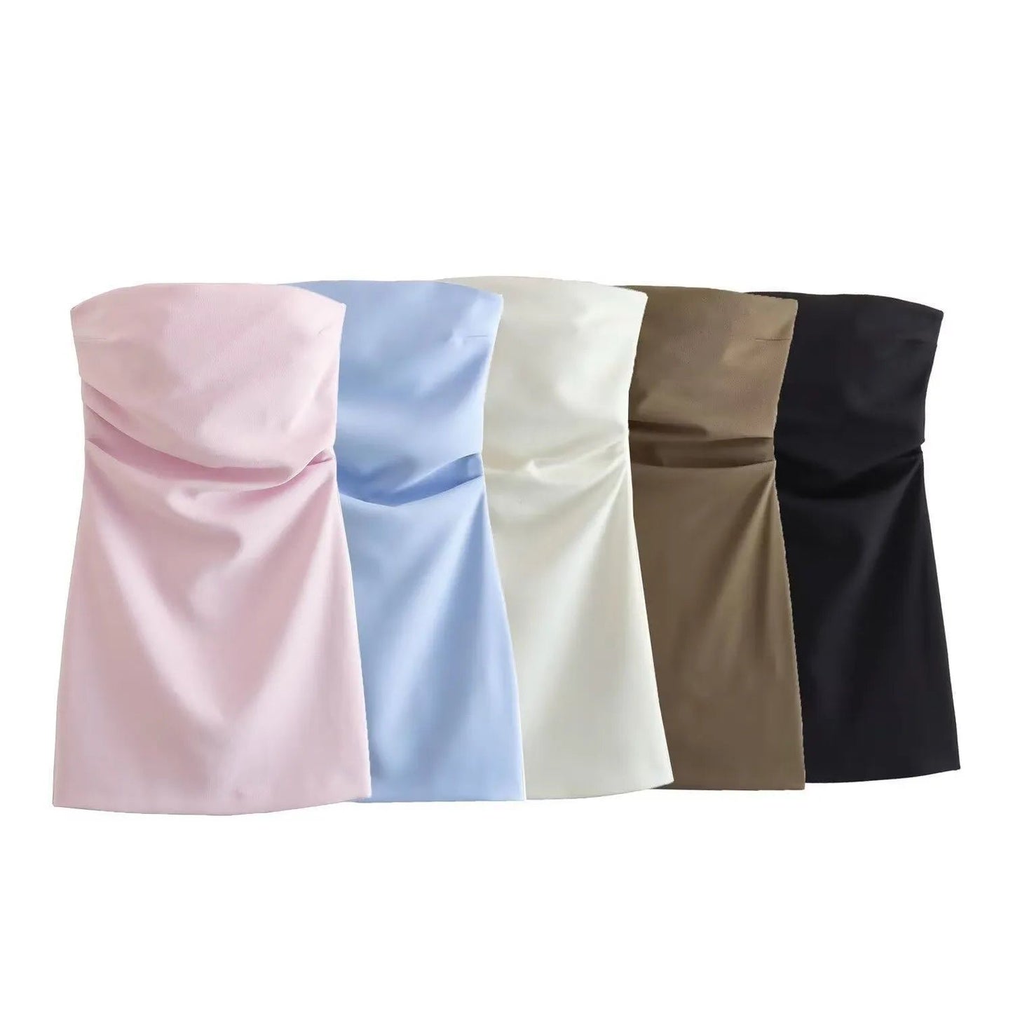 Chic Strapless Mini Dress