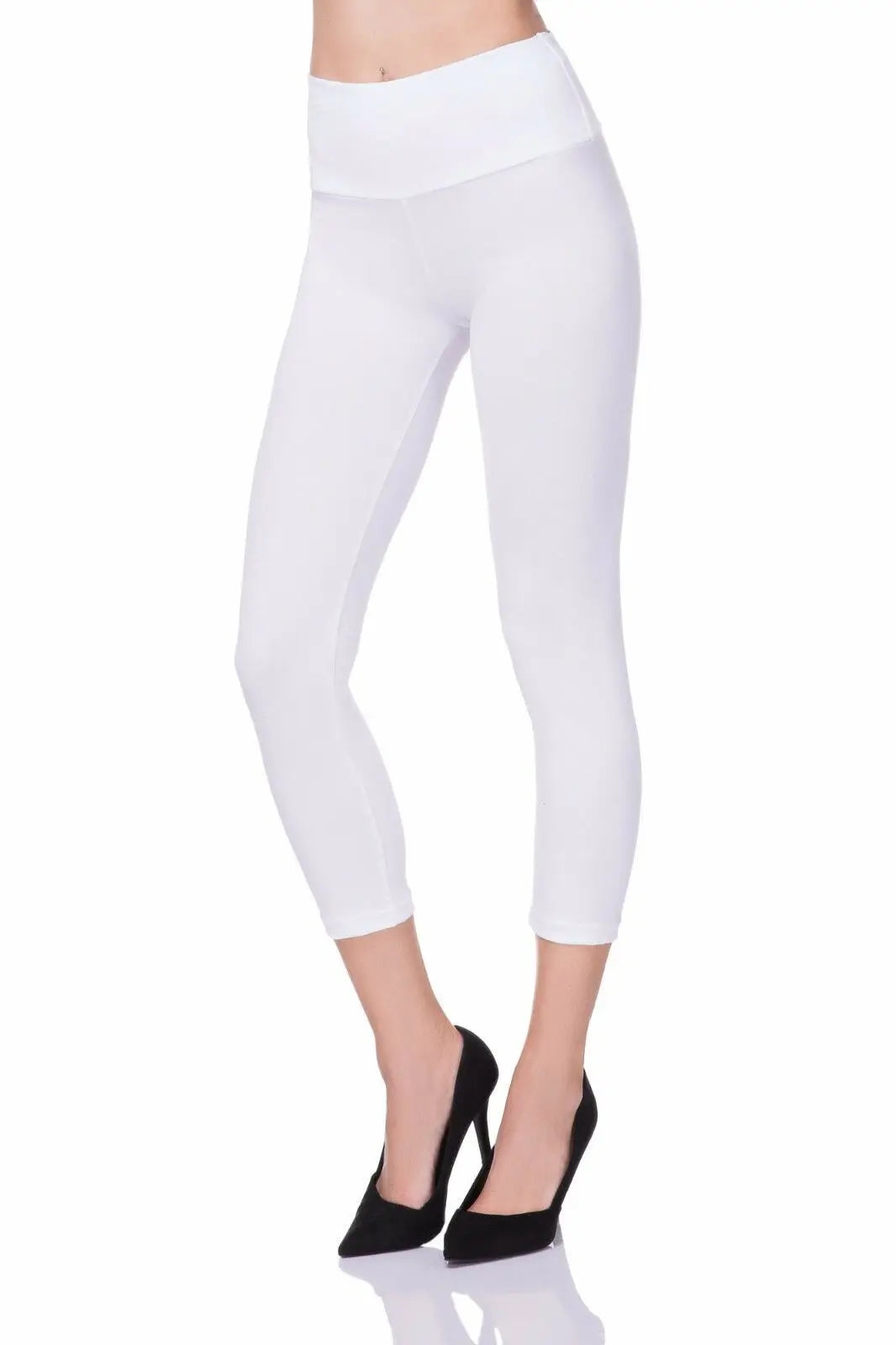 2024 European and American Yoga Pants European and American Leggings Home Wear Leggings Nine Points Multi-Color Leggings-Gennys fashion
