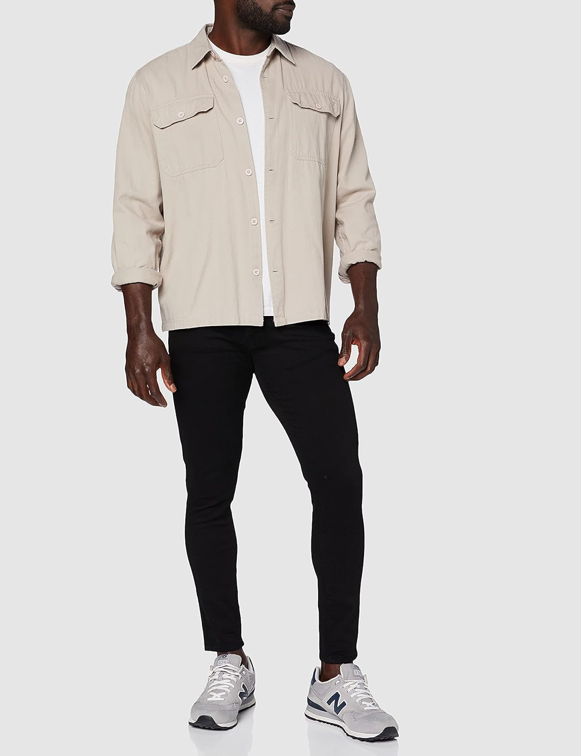 Men'S Skinny Jeans-Gennys fashion