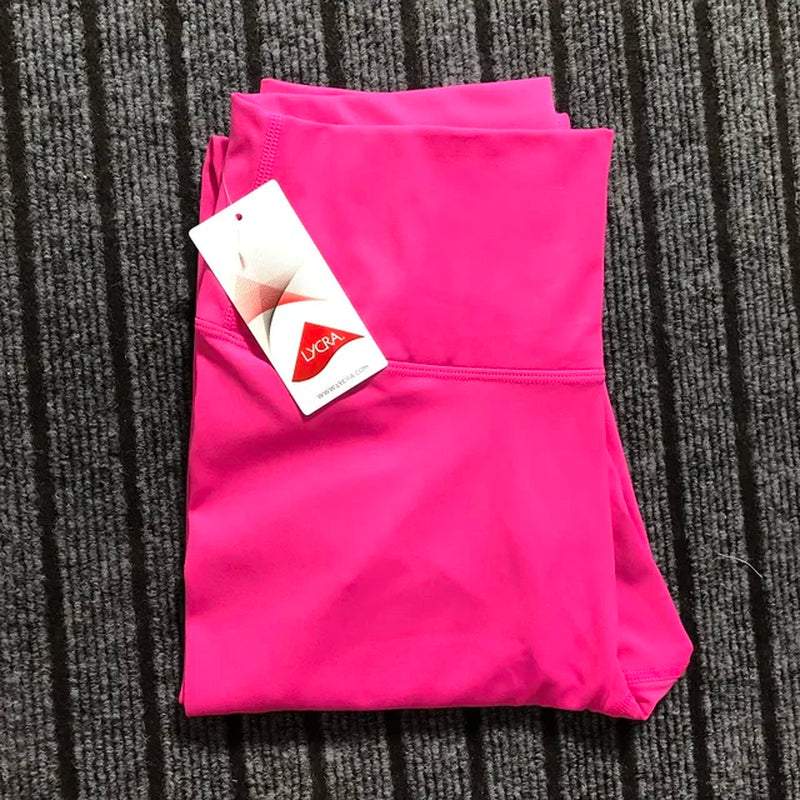 Solid Color 3.0Comprehensive Training Jog25"Soft High Waist Gym Yoga Legging plus Size Women Sport Pant Athletic Internal Pocket-Gennys fashion