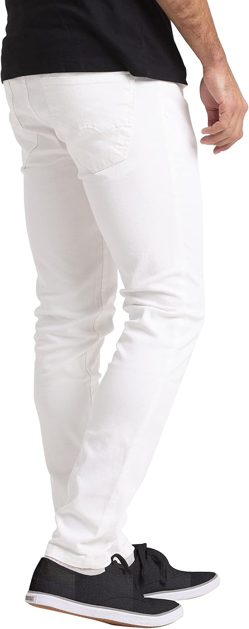 Mens Flex Jeans Stretch Skinny Relaxed Slim Fit Casual All Waists Denim Pant-Gennys fashion